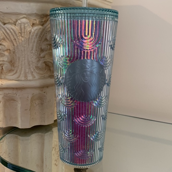 Starbucks iridescent mermaid scales 24 oz tumbler cup - Picture 5 of 8